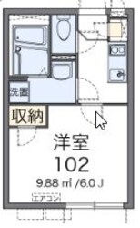 クレイノＢＲＯＯＫの物件間取画像